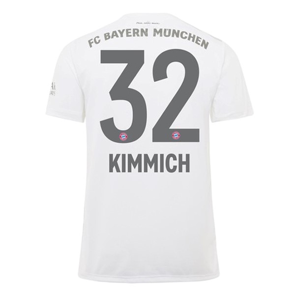 Camiseta Bayern Munich NO.32 Kimmich Segunda equipo 2019-20 Blanco